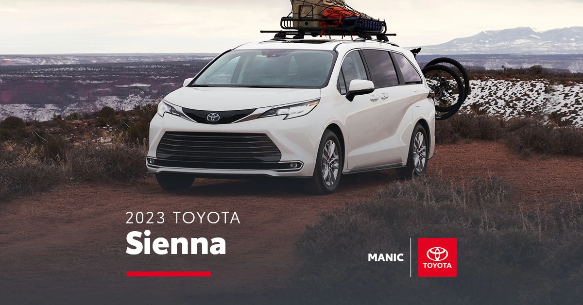 2023 Toyota Sienna: Fuel-Efficient and Fun to Drive Van